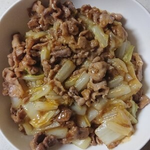 美味い！白菜と豚肉の生姜焼き